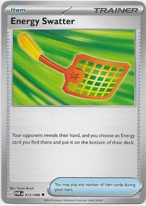 Perfect Order,  Energy Swatter [uncommon] 73/94, Verzenden, Nieuw, Losse kaart