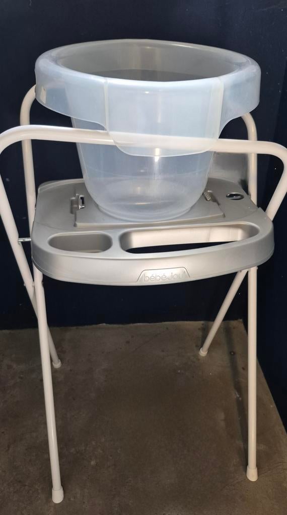 Bébé-jou Tummy Tub met standaard - Zo goed als nieuw, Ophalen of Verzenden, Zo goed als nieuw, Tummy Tub, Bébé-jou