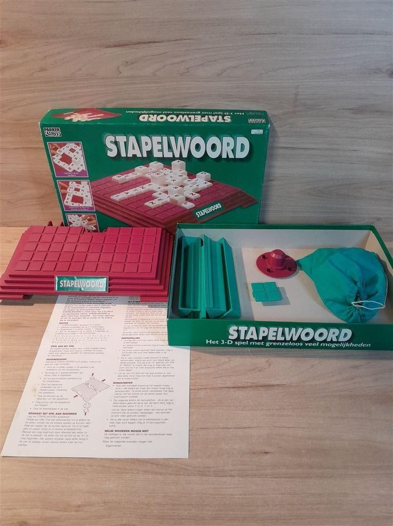 Stapelwoord - s6004, Hobby en Vrije tijd, Gezelschapsspellen | Bordspellen, Verzenden, Zo goed als nieuw