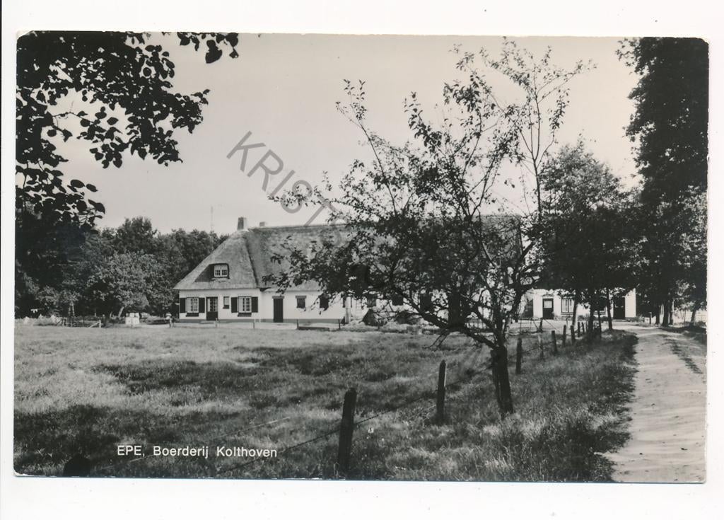 Epe - Boerderij Kolthoven [KRST003-5242, Verzenden, 1940 tot 1960, Ongelopen, Gelderland