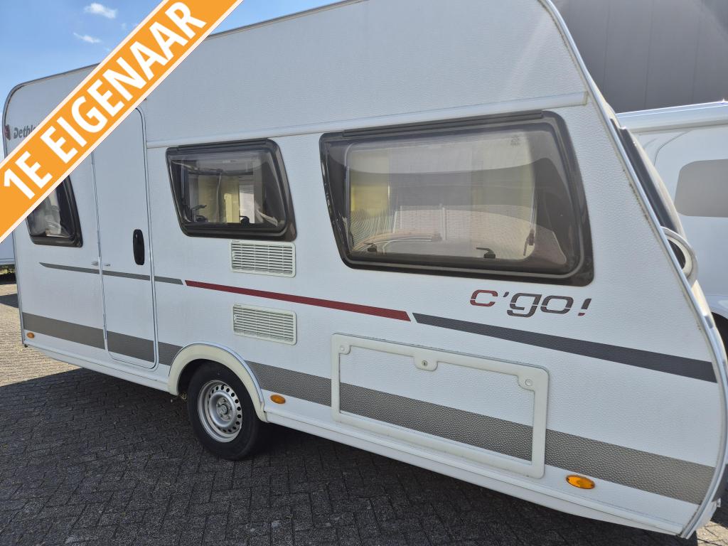 Dethleffs C'Go 415 QL 2014 Truma mover 14250,-, Caravans en Kamperen, Caravans, Standaardzit, Schokbreker, Particulier, Dethleffs