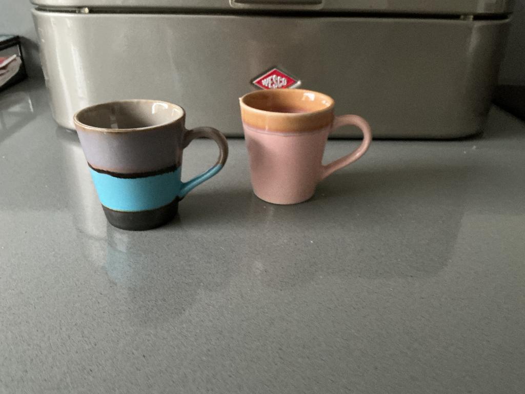 HK living espressokopjes nieuw, Huis en Inrichting, Keuken | Servies, Keramiek, Nieuw, Ophalen of Verzenden, Overige stijlen