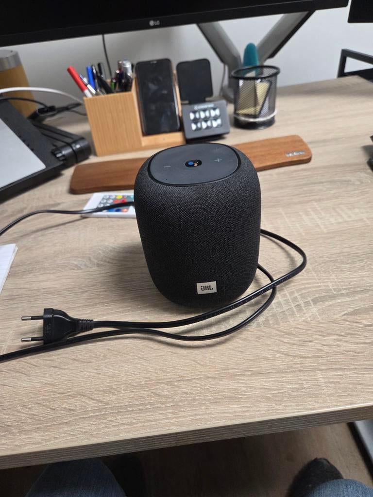 JBL Link Music Smart Speaker met Google Assistant, JBL, Overige typen, Ophalen of Verzenden, Zo goed als nieuw
