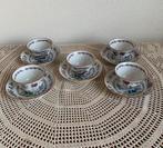 Antiek Mosa Maastricht decor 373 10 delig, Antiek en Kunst, Antiek | Servies los, Ophalen of Verzenden