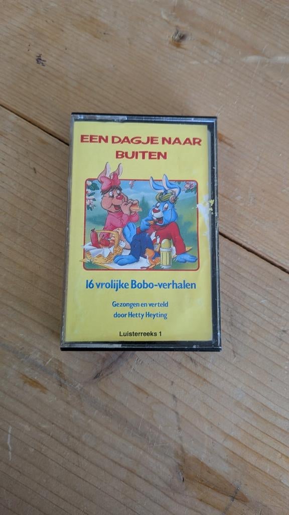 Cassettebandje Bobo: Een Dagje Naar Buiten (Luisterreeks 1), Info@disky.nl, Gebruikt, Disky Communications, Kinderen en Jeugd