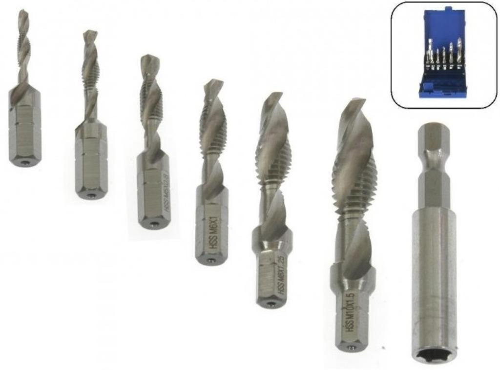 Boor-tapset 7 dlg. HSS-G, Ophalen of Verzenden, -, -, -