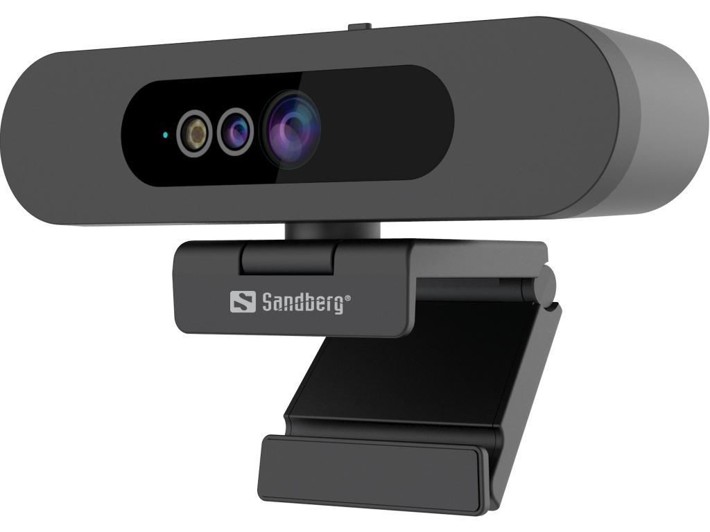 Face Scan Webcam, https://sandberg.world/nl-be/product/face-id-webcam-2-1080p, Verzenden, Nieuw, Sandberg