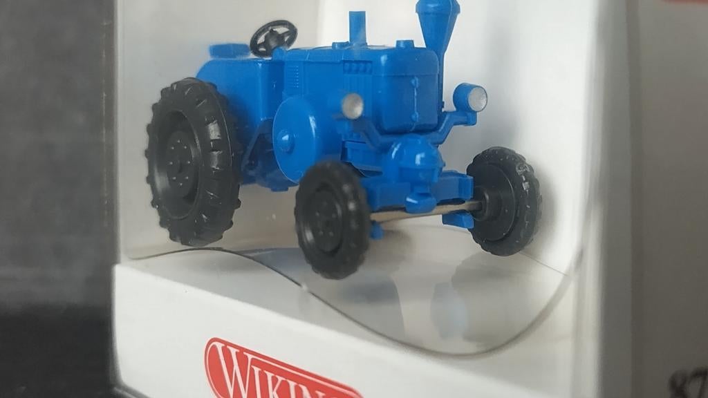 Fahr tractor 1:87 H0 Wiking Pol, Wiking, Nieuw, Hijskraan, Tractor of Landbouw, Wiking@wiking.de