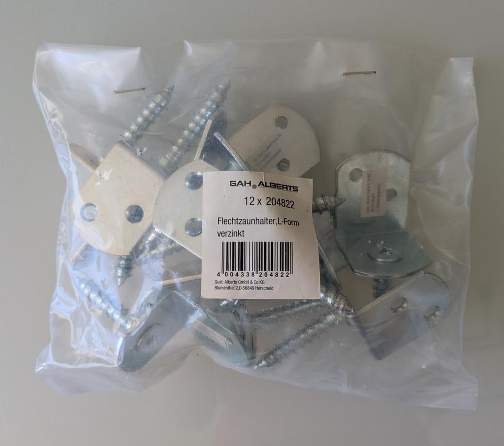 Schutttingbeugels verzinkt staal, Ophalen of Verzenden, Nieuw, IJzer