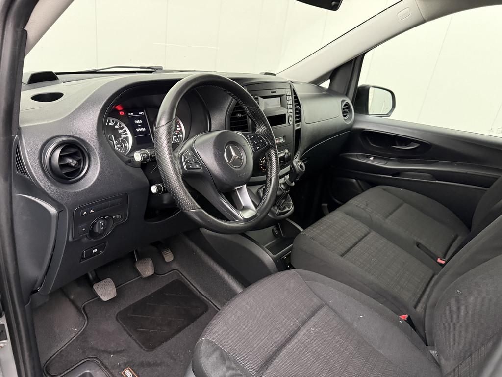 Mercedes-Benz Vito 116CDI Lang | Airco | Cruise | 3-Zits, Auto's, Bestelauto's, Gebruikt, 4 cilinders, 2000 kg, Metallic lak
