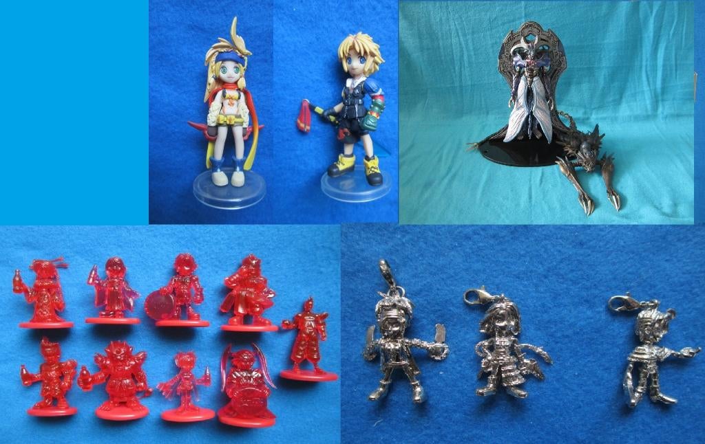 Final Fantasy X figuur Yuna, Tidus, Rikku, Auron, Seymour, Verzamelen, Ophalen of Verzenden