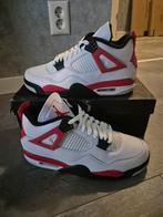Nike Air Jordan 4 Fire Red - Maat 44, Kleding | Heren, Schoenen, Wit, Nike, Ophalen of Verzenden, Sneakers of Gympen