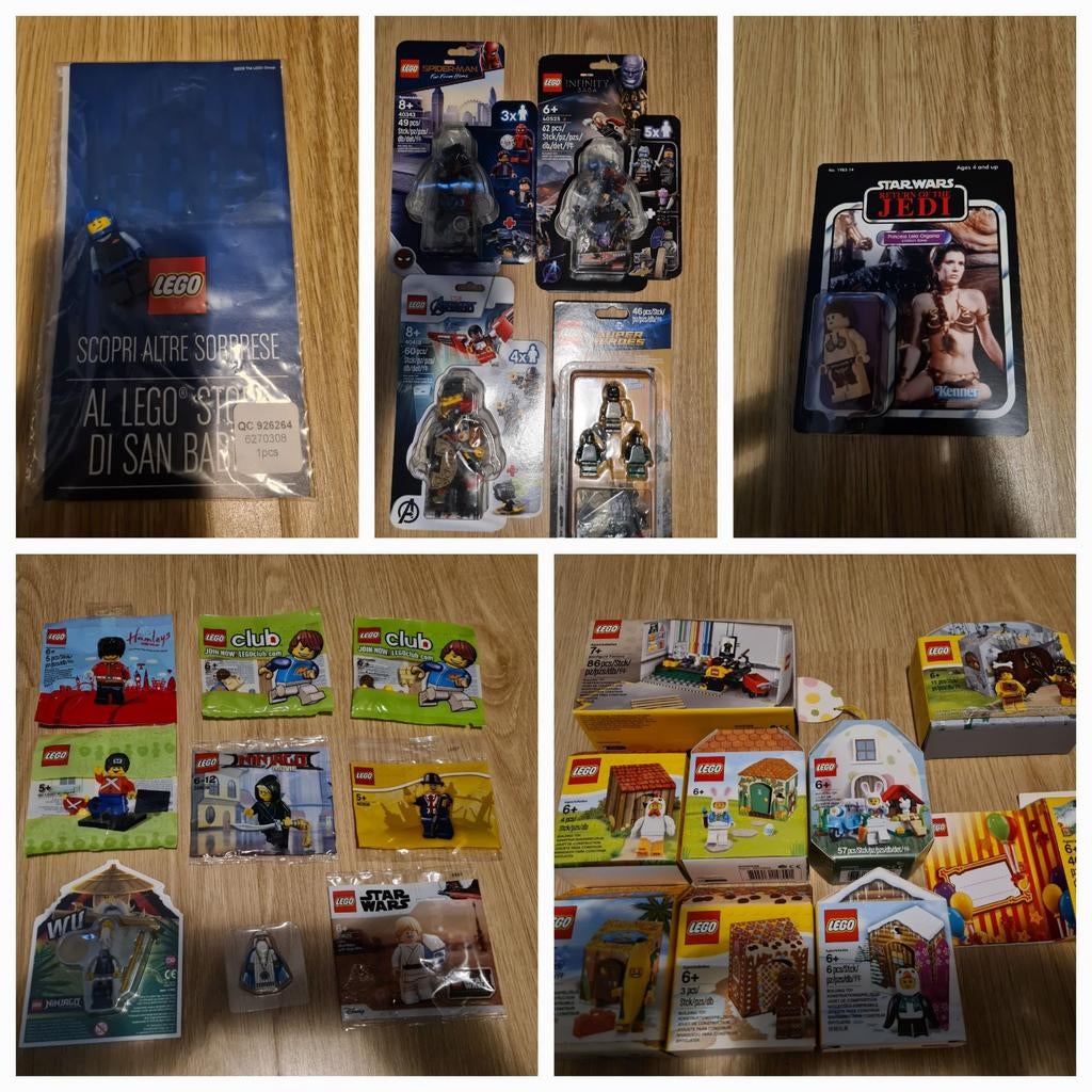 Lego Minifiguren verzameling nieuw in verpakking in 1 koop, Ophalen of Verzenden, Nieuw, Minifiguur, Lego