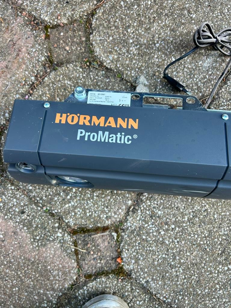 Hörmann ProMatic garagedeur motor, Doe-het-zelf en Verbouw, Deuren en Horren, Ophalen, Gebruikt, Garagedeur