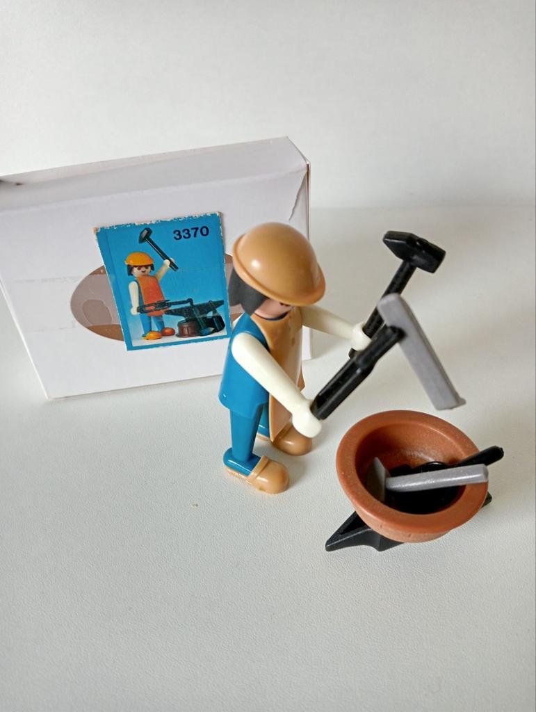 Playmobil 3370 smid met aambeeld en gereedschap, Ophalen of Verzenden, Nieuw