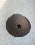 Wo1 Engelse “Brodie” helm eerste model, Verzamelen, Ophalen of Verzenden, Landmacht, Engeland, Helm of Baret