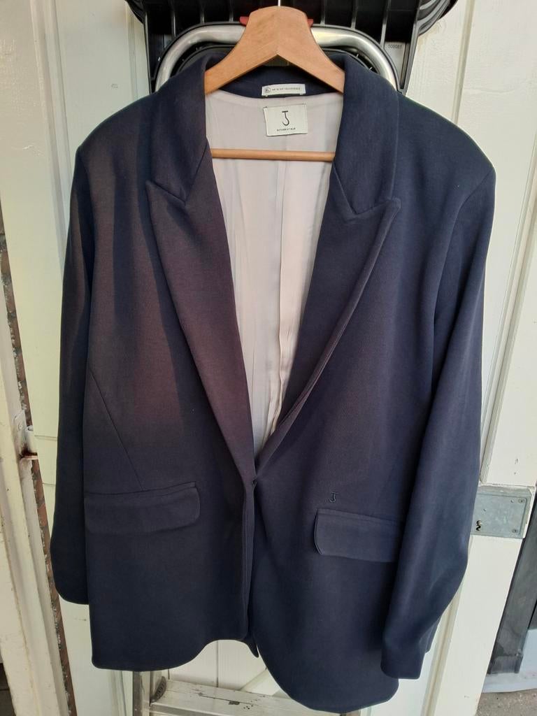 Butcher of blue dames colbertjasje, d.blauw, mt.XL, €30, Overige typen, Butcher of bleu, Maat 46/48 (XL) of groter, Zo goed als nieuw