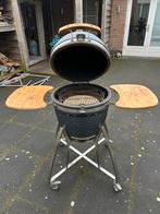 Kamado 21 inch met nieuwe stenen en glasvezel band, Tuin en Terras, Houtskoolbarbecues, Ophalen of Verzenden, Gebruikt, Met accessoires