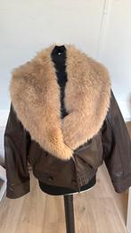 Zara nieuwe leren jas vegan faux fur 38, Kleding | Dames, Jassen | Winter, Ophalen of Verzenden, Zo goed als nieuw, Maat 38/40 (M)
