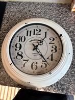 Grote wandklok 'Kensington Station London' - Vintage stijl, Ophalen, Gebruikt, Analoog, Wandklok