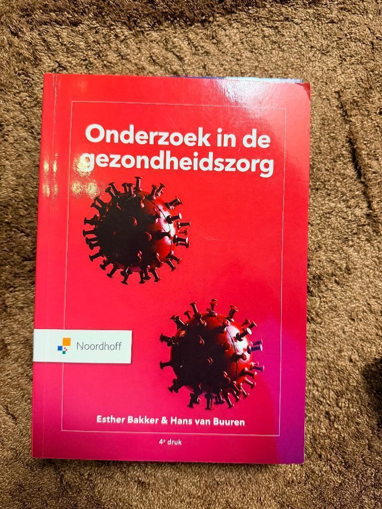 Onderzoek in de gezondheidszorg, Zo goed als nieuw, Noordhoff Uitgevers, Beta, HBO