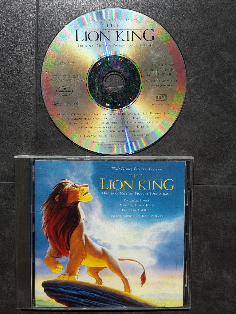 CD - The Lion King - Walt Disney Film Soundtrack, Cd's en Dvd's, Cd's | Filmmuziek en Soundtracks, Ophalen of Verzenden, Zo goed als nieuw