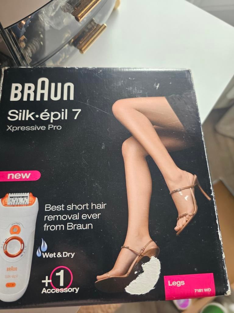 Braun Silk-épil 7, Ophalen of Verzenden, Zo goed als nieuw, Panty