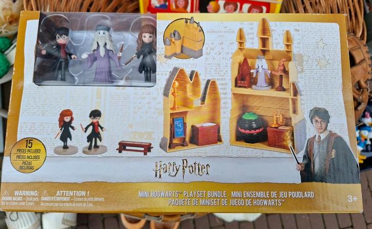 Harry Potter Mini Zweinstein Speelset met Figuren, Kinderen en Baby's, Speelgoed | Actiefiguren, Ophalen of Verzenden
