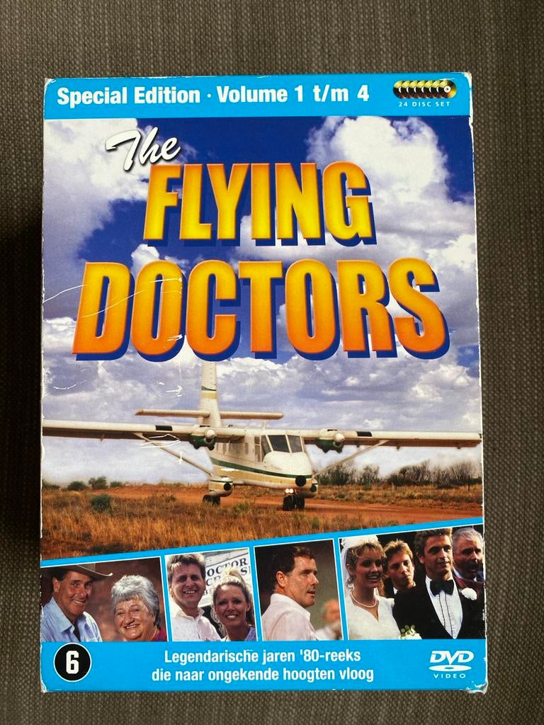 The Flying Doctors Special Edition Volume 1 t/m 4 DVD Boxset, Alle leeftijden, Boxset, Drama, Ophalen of Verzenden