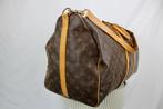 Louis Vuitton Keepall 60 Bandouliere - 1020, 40 tot 60 cm, 30 cm of meer, Gebruikt, Bruin