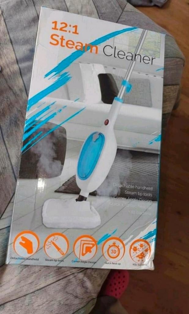 12 in 1 stoomreiniger nieuw, Ophalen, Nieuw
