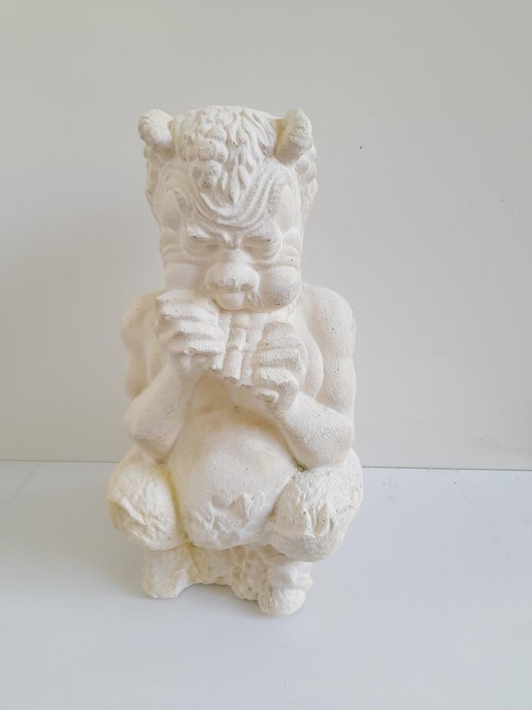 Betonnen pan beeld. 33 cm hoog.helemaal in orde, Tuin en Terras, Ophalen of Verzenden, Gebruikt