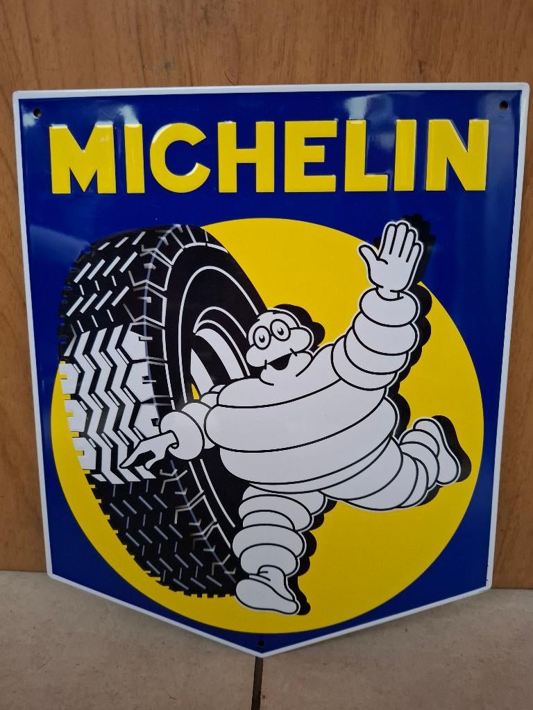 Reclamebord Michelin, Verzamelen, Ophalen of Verzenden, Nieuw, Auto's
