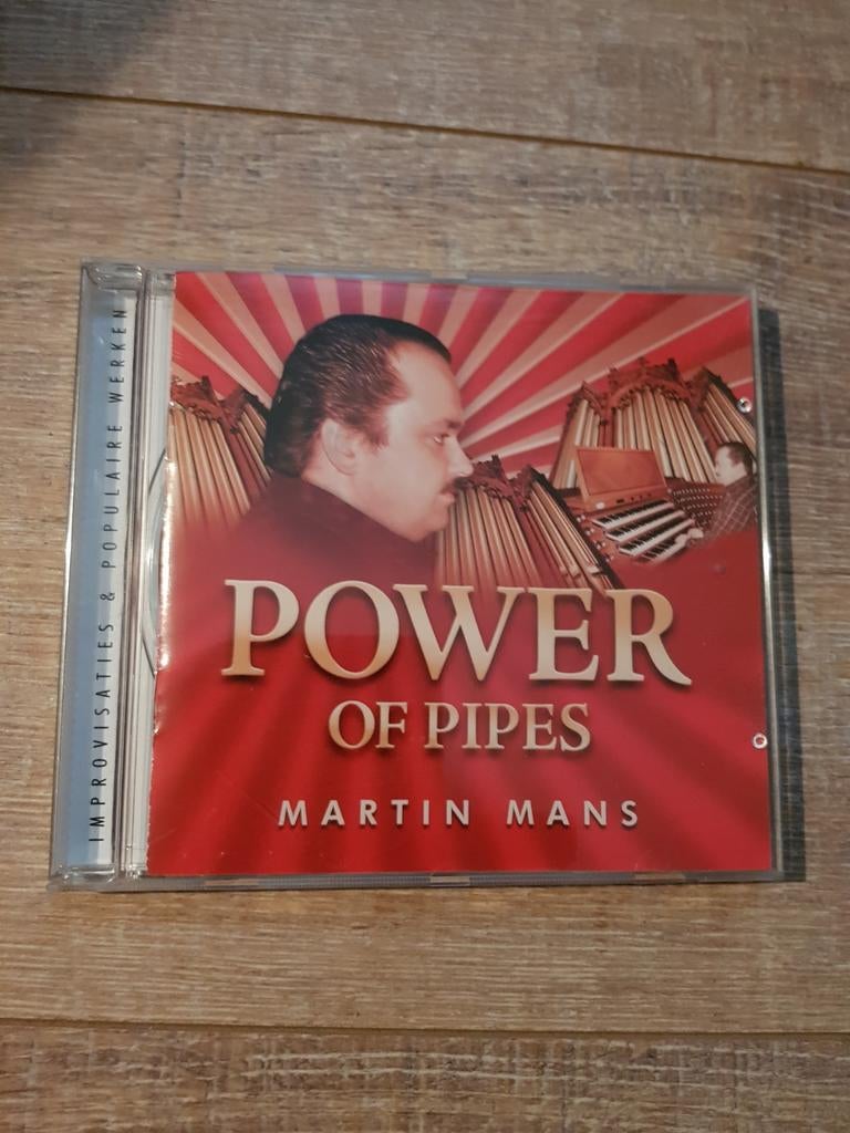 CD Martin Mans - Power of Pipes:, Ophalen of Verzenden, Modernisme tot heden, Zo goed als nieuw, Overige typen