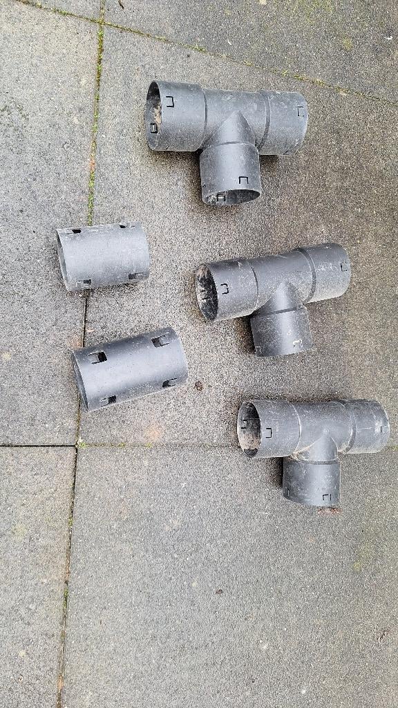 Drainage / mantelbuis hulpstukken, Ophalen, Bochten, Pvc, Nieuw