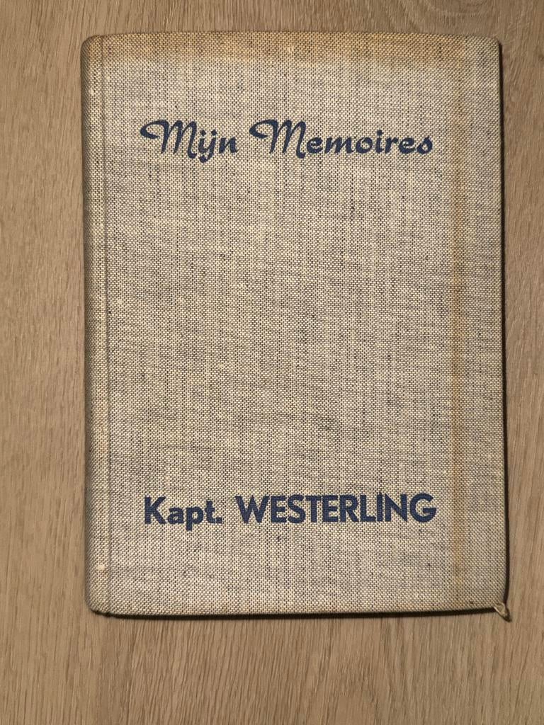 Mijn Memoires - Kapt. Westerling (1952), Ophalen of Verzenden, Gelezen, Overige