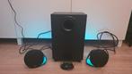 Logitech G560 2.1 PC speakers + sub met RGB verlichting, Ophalen, Zo goed als nieuw, Audiokanaal 2.1, Logitech G