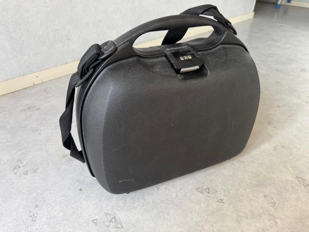 Beautycase, Gebruikt, Zwart, Ophalen of Verzenden, Met slot