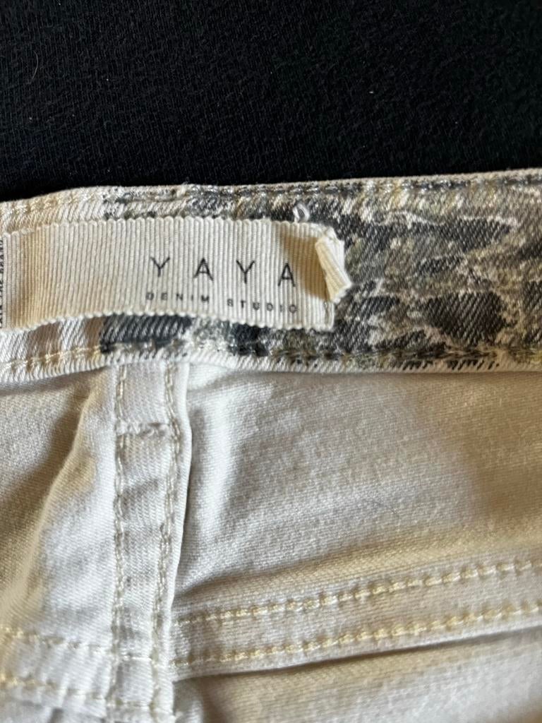 YAYA Beige Jeans - Zo goed als nieuw, Ophalen of Verzenden, Zo goed als nieuw, Overige kleuren, W30 - W32 (confectie 38/40)
