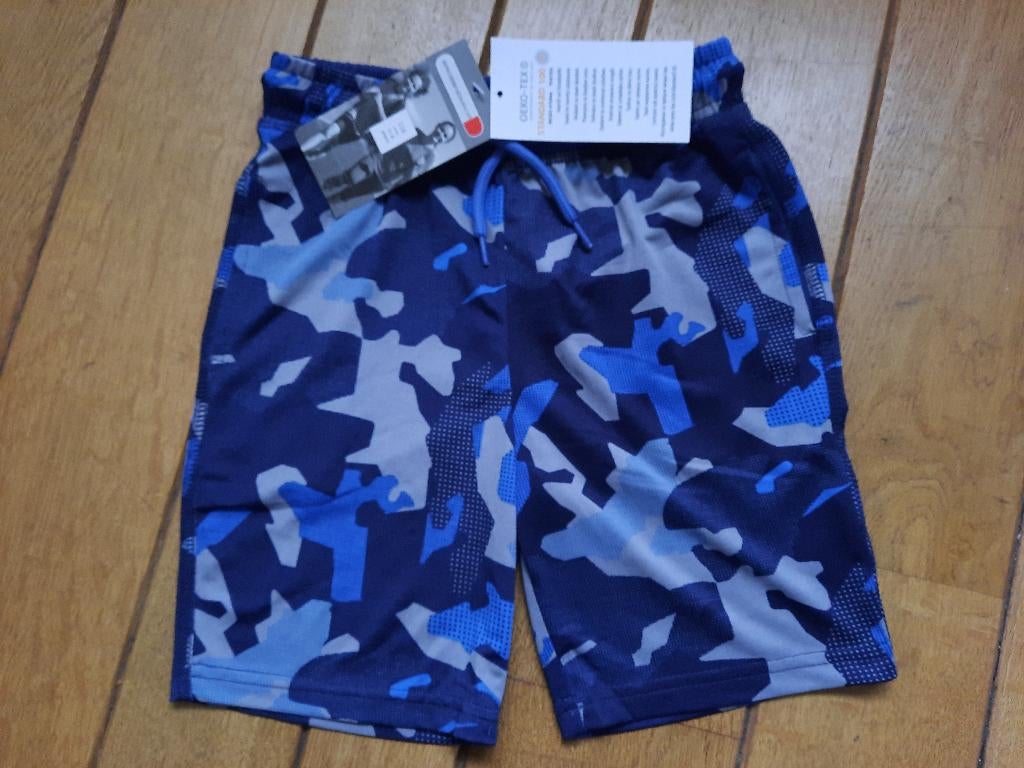 ERGEENOMIXX sportbroek blauw camouflage maat 116 - nieuw -, Kinderen en Baby's, Kinderkleding | Maat 116, ERGEENOMIXX, Ophalen of Verzenden