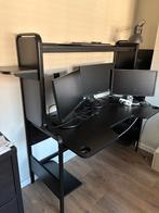 Ikea Gamebureau zwart 140/18574146 cm, Huis en Inrichting, Bureaus, Ophalen of Verzenden, Gebruikt, Bureau