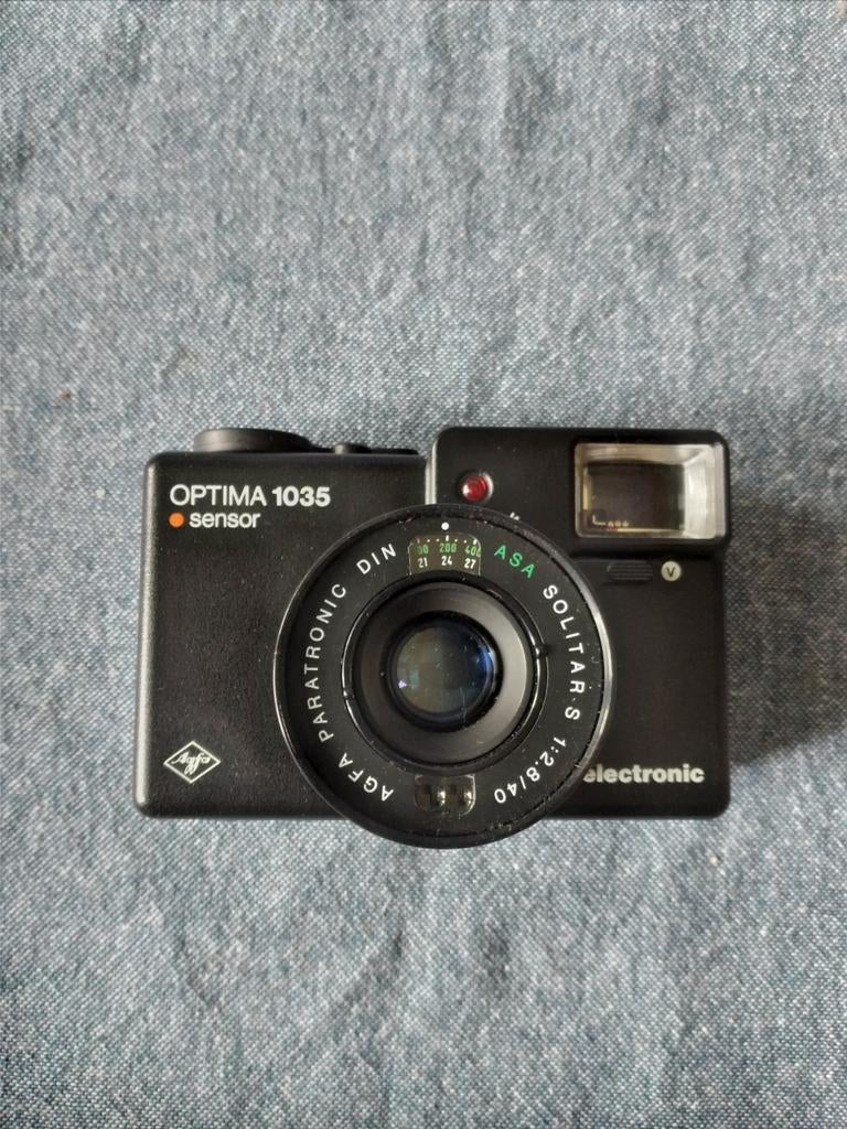 Agfa optima 1035, Audio, Tv en Foto, Fotocamera's Analoog, Ophalen of Verzenden, Zo goed als nieuw, Compact, Overige Merken