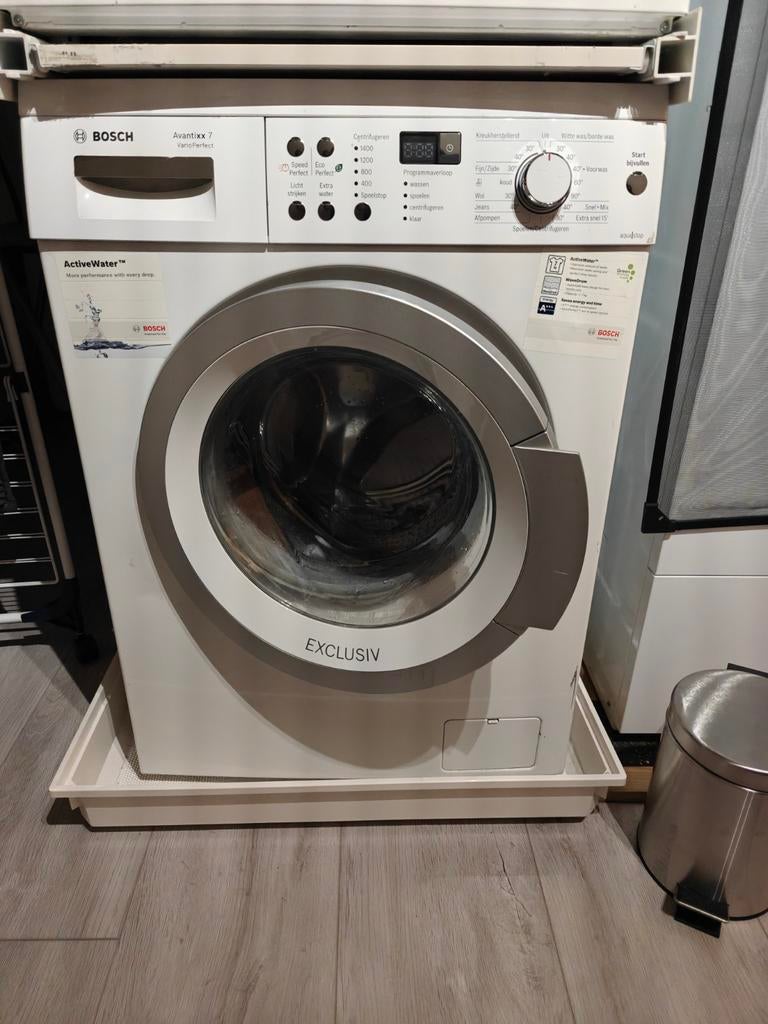 Bosch Avantixx 7 Wasmachine WAQ28390NL/06 - 7kg, 1400 tpm, Ophalen, Gebruikt, 1200 tot 1600 toeren, 6 tot 8 kg