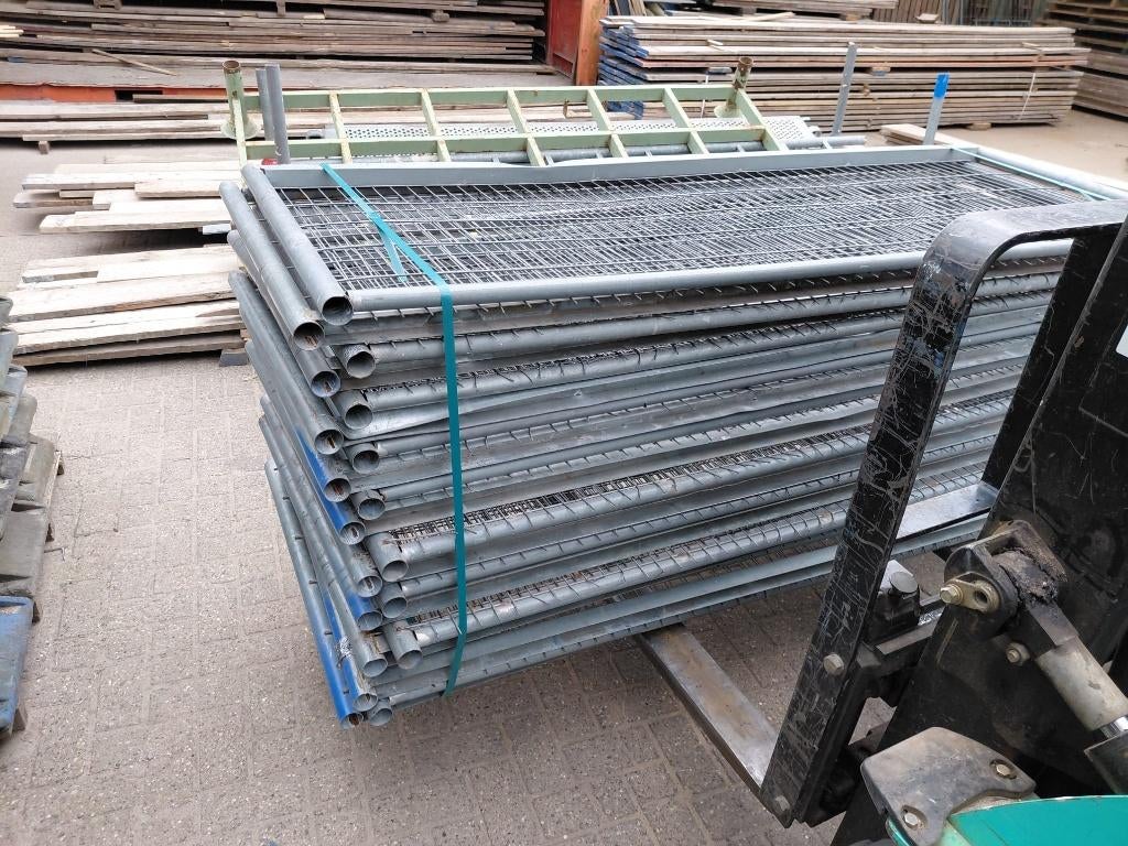 20 kleine bouwhekken, afzethekken, hekjes, Ophalen, Gebruikt, IJzer, Overige typen