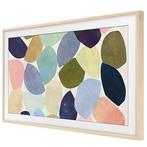 Samsung The Frame Lijst - Teak hout Houtlook 65 inch, Audio, Tv en Foto, Televisies, Ophalen of Verzenden, Zo goed als nieuw, Samsung