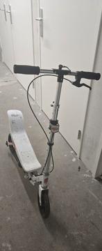 Witte step/scooter - ideaal voor korte afstanden, Fietsen en Brommers, Snorfietsen en Snorscooters, Ophalen of Verzenden, Gebruikt