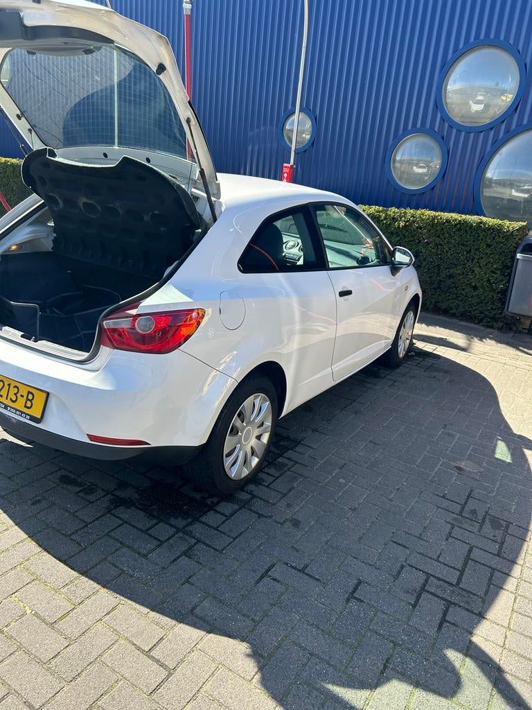 Seat Ibiza 1.2 51KW 3DRS 2009 Wit APK TOT 02-2027, Auto's, Seat, Particulier, Ibiza, Benzine, B, Hatchback, Handgeschakeld, Geïmporteerd
