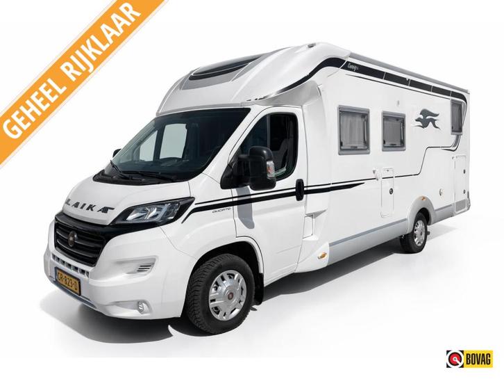 Laika Ecovip 409 4 persoons, Caravans en Kamperen, Campers, Bedrijf, tot en met 4, Half-integraal, Laika, Fiat, Diesel, Handgeschakeld