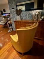 Klassieke Engelse leren stoel in perfecte staat, Bruin, Leer, Ophalen of Verzenden, Zo goed als nieuw