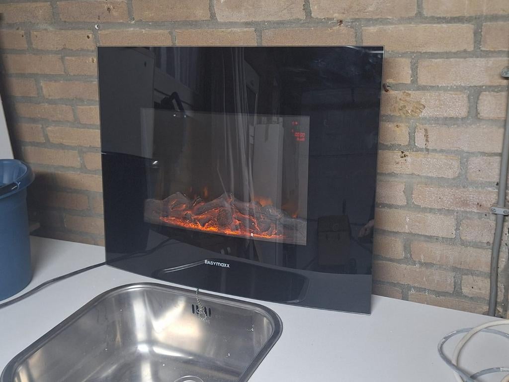 Easymaxx elektrische openhaard, Ophalen, Vrijstaande haard, Elektrische haard